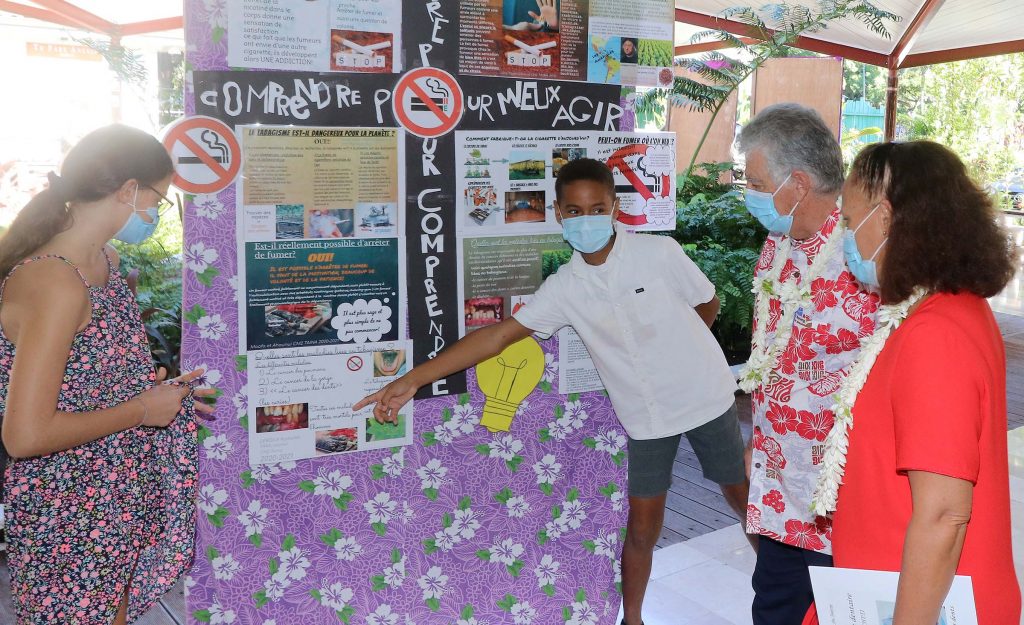 Six schools labeled “Healthy School” • TNTV Tahiti Nui Television