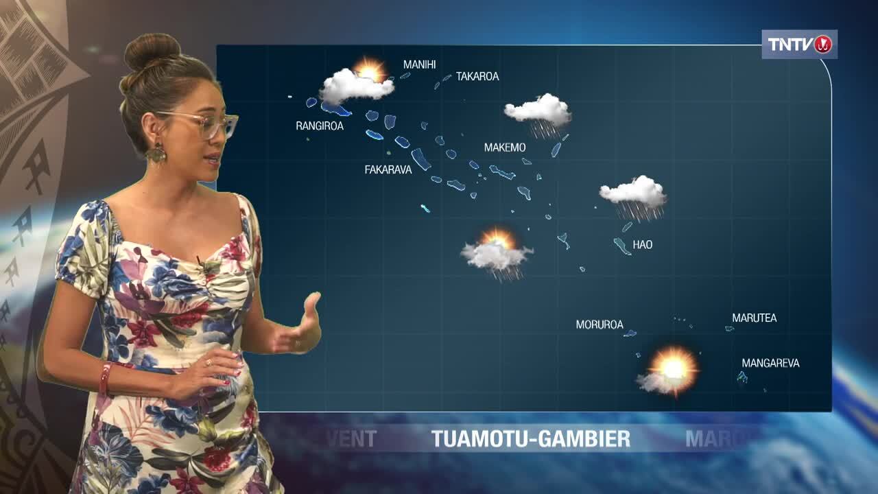 Prévisions météo du 19 janvier • TNTV Tahiti Nui Télévision